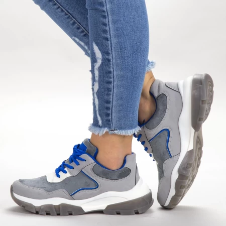 Frauen Sportschuhe SK019 Grau Botinelli