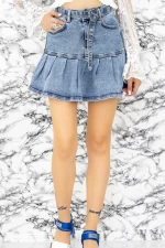 Jeansrock 22Y70176-220 Blue | Fartfallin