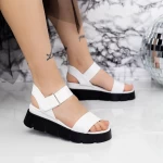 Sandalen auf der 2 km7 weißen Plattform Mei