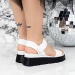 Sandalen auf der 2 km7 weißen Plattform Mei