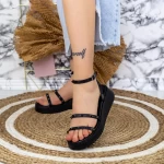 Frauen 2WS13 Sandalen schwarz Mei