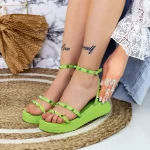 Frauen 2WS13 Sandalen grün Mei