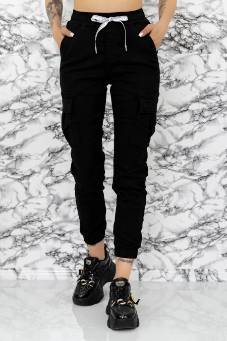 Frauenhose BF896-13 Schwarz | Gesicht