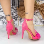 Sandalen mit einem dünnen Absatz 2xkk19 Pink | Mei