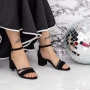 Sandalen mit dicken Absätzen 2xkk85 schwarz | Mei