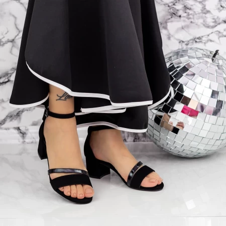 Sandalen mit dicken Absätzen 2xkk85 schwarz | Mei