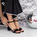 Sandalen mit dicken Absätzen 2xkk85 schwarz | Mei