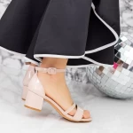 Sandalen mit dicken Absätzen 2xkk85 Beige Mei