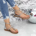 Frauensandalen 2WS1 Silber Mei