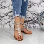 Frauensandalen 2WS1 Silber Mei