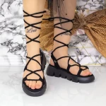 Frauensandalen 2WS15 Schwarz | Mei