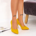 Schuhe mit dünnem Absatz xkk250 Gelb Mei