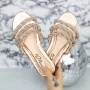 2WS5 Champagner -Flip -Flops für Frauen Mei