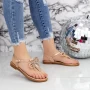 2WS6 Champagner -Sandalen für Frauen Mei