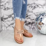 2WS6 Champagner -Sandalen für Frauen Mei