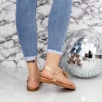 2WS6 Champagner -Sandalen für Frauen Mei