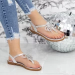 Frauensandalen 2WS6 Silber Mei
