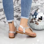 Frauensandalen 2WS6 Silber Mei