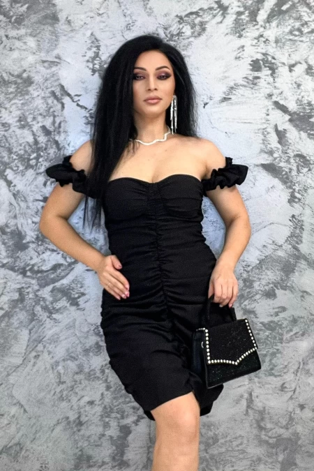 Frauenkleid 965042 Schwarz | Kikiriki