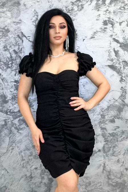 Frauenkleid 965042 Schwarz | Kikiriki