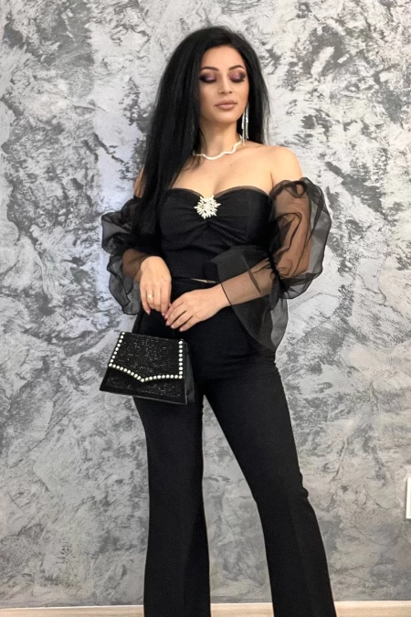Frauenhose 2619 Schwarz | Kikiriki