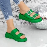 Frauen 2WS10 Green Pantoffeln Mei