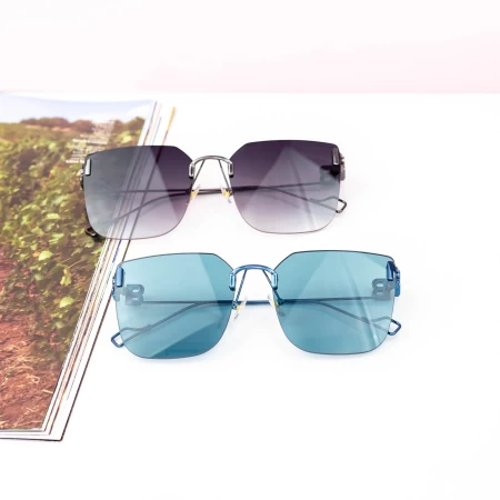 Frauen Sonnenbrille 2020-112 Schwarz | Mode