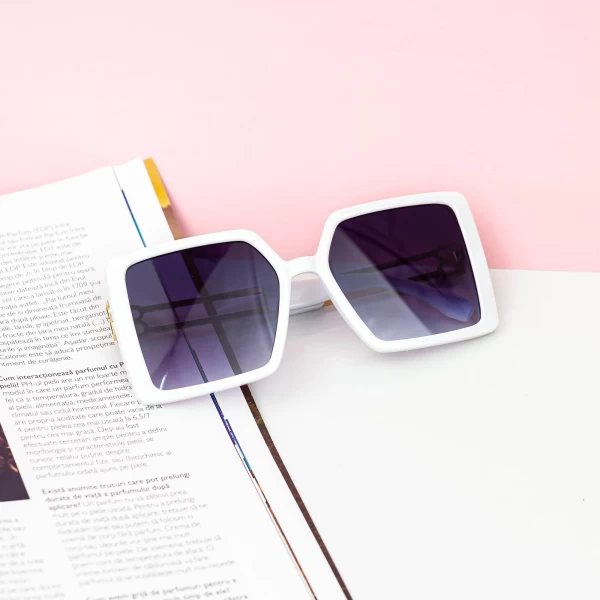 Sonnenbrille für Frauen 2020-214 Weiß | Mode
