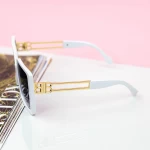 Sonnenbrille für Frauen 2020-214 Weiß | Mode