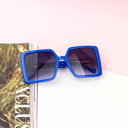 Frauen Sonnenbrille 2020-214 Blau Mode