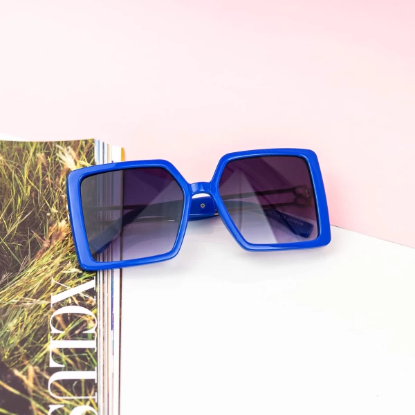 Frauen Sonnenbrille 2020-214 Blau Mode