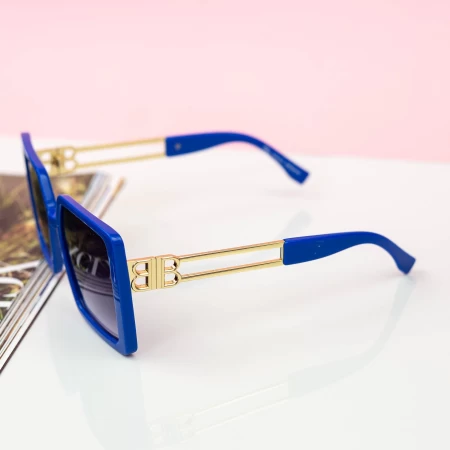 Frauen Sonnenbrille 2020-214 Blau Mode