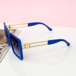 Frauen Sonnenbrille 2020-214 Blau Mode