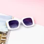 Sonnenbrille für Frauen 2020-215 Weiß | Mode