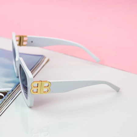 Sonnenbrille für Frauen 2020-215 Weiß | Mode