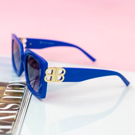 Frauen Sonnenbrille 2020-215 Blau Mode