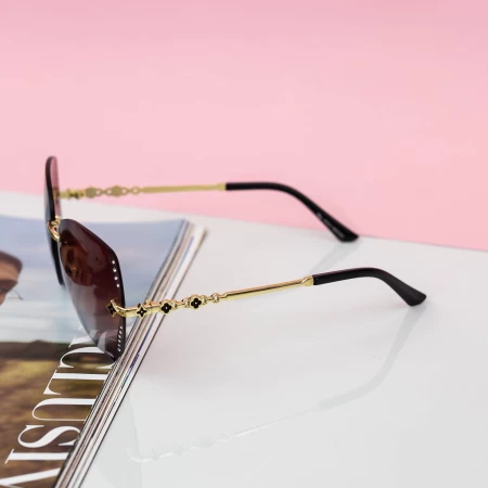 Frauen Sonnenbrille 9037 Pink | Mode