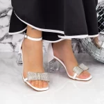 Sandalen mit dicken Absätzen 2xkk52 Weiß | Mei