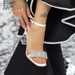 Sandalen mit dicken Absätzen 2xkk52 Weiß | Mei