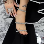 Sandalen mit dicken Absätzen 2xkk86 schwarz | Mei