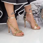 Sandalen mit einem dünnen Absatz 2xkk89 Zlotys Mei