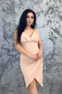 Frauenkleid 75820 Beige Kikiriki