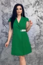 Frauenkleid E19089 Grün Kikiriki