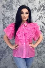 Frauen VMC2673 Pink Shirt Kikiriki