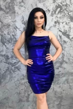 Frauenkleid 32955 Blau Bella