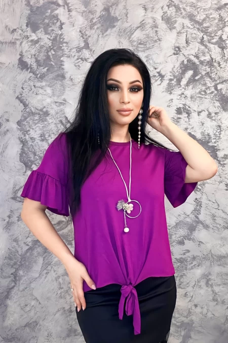 Frauen Sweatshirt 16249 Lila Bella