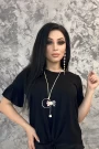 Frauen Sweatshirt 16249 Black | Bella