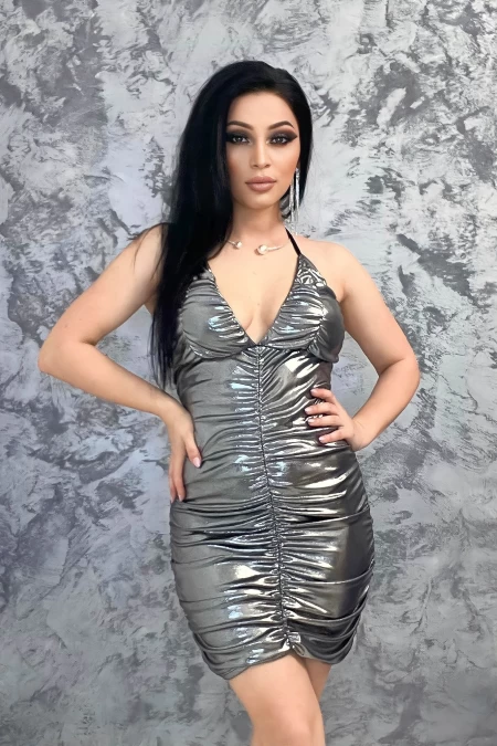 Frauenkleid 3219 Grau Bella