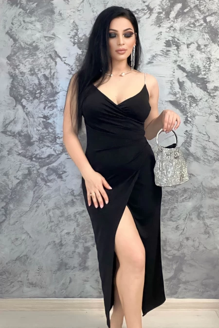 Frauenkleid 26893 Schwarz Bella