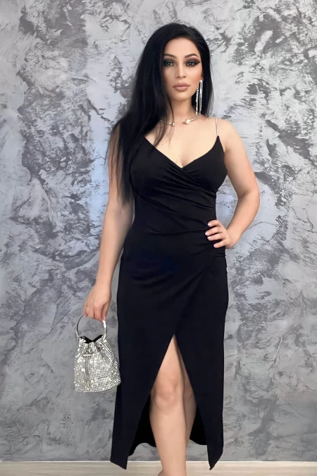 Frauenkleid 26893 Schwarz Bella